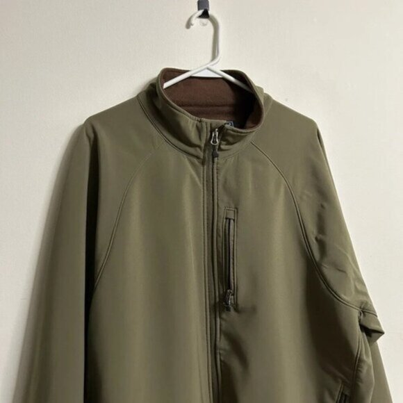 Landway Dark Green Wind Resistant Coat - Picture 2 of 4